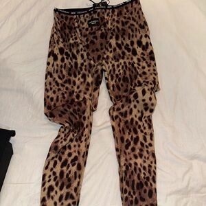 Skims X dolce & gabbana ribbed leggings